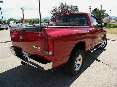 dodge ram 1500 2006 red pickup truck slt gasoline 8 cylinders 4 wheel drive automatic 81212
