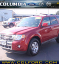 ford escape 2010 red suv limited flex fuel 6 cylinders all whee drive automatic 98632