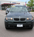bmw x3 2006 gray suv 3 0i gasoline 6 cylinders all whee drive 80126