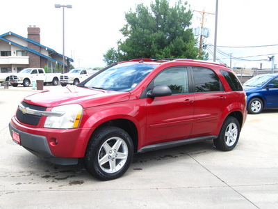 chevrolet equinox 2005 red suv lt gasoline 6 cylinders front wheel drive automatic 80301