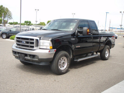 ford f 250 super duty 2004 black xlt fx4 off rd diesel 8 cylinders 4 wheel drive 4 speed with overdrive 99301