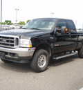 ford f 250 super duty 2004 black xlt fx4 off rd diesel 8 cylinders 4 wheel drive 4 speed with overdrive 99301