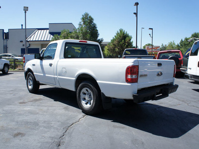 ford ranger 2008 white pickup truck xl 4 cyl auto 2x4 gasoline 4 cylinders 2 wheel drive automatic with overdrive 80012