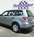 subaru forester 2010 spark silver suv 2 5x gasoline 4 cylinders all whee drive automatic 80905