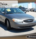 ford taurus 2003 dk  gray se gasoline 6 cylinders front wheel drive automatic 46219