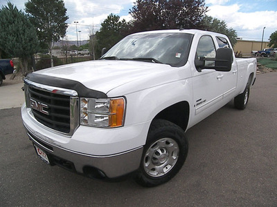 gmc sierra 3500hd 2008 white slt diesel 8 cylinders 4 wheel drive automatic 81212