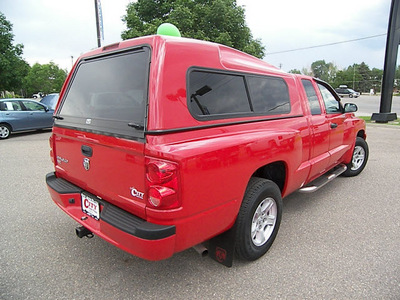 dodge dakota 2007 red pickup truck slt gasoline 6 cylinders rear wheel drive automatic 81212