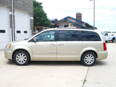 chrysler town and country 2011 gold van touring l flex fuel 6 cylinders front wheel drive automatic 80301