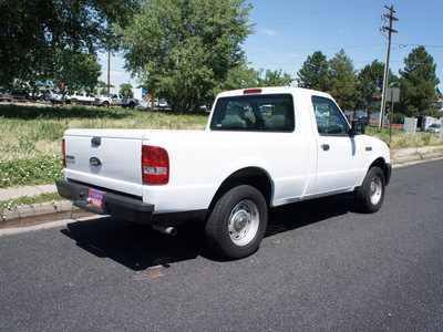 ford ranger 2006 white pickup truck xl 4 cyl 5 sp gasoline 4 cylinders rear wheel drive 5 speed manual 80012
