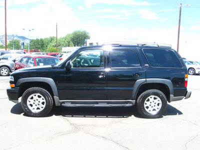 chevrolet tahoe 2005 black suv z71 gasoline 8 cylinders 4 wheel drive automatic 80301