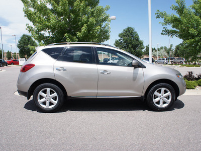 nissan murano 2009 lt  brown suv s gasoline 6 cylinders all whee drive cont  variable trans  80126