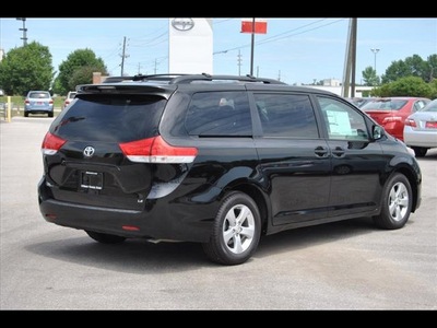 toyota sienna 2011 black van gasoline 6 cylinders front wheel drive 6 speed automatic 46219