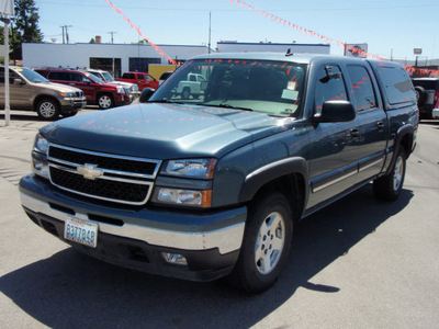 chevrolet silverado 1500 classic 2007 blue flex fuel 8 cylinders 4 wheel drive 4 speed automatic 98901