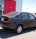 ford focus 2007 black sedan se gasoline 4 cylinders front wheel drive automatic with overdrive 99301