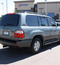 lexus lx 470 2001 silver suv gasoline 8 cylinders 4 wheel drive automatic with overdrive 80126