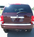 dodge durango 2004 red suv limited gasoline 8 cylinders 4 wheel drive automatic 80504