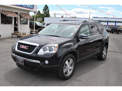 gmc acadia 2011 black suv slt 1 gasoline 6 cylinders all whee drive 6 speed automatic 98901