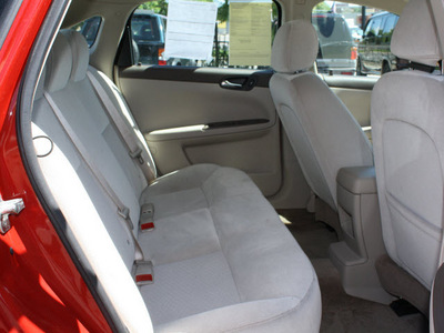 chevrolet impala 2008 red sedan ls flex fuel 6 cylinders front wheel drive automatic 80229