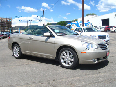 chrysler sebring 2008 gold touring flex fuel 6 cylinders front wheel drive automatic 80301