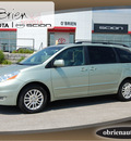 toyota sienna 2010 green van gasoline 6 cylinders front wheel drive 5 speed automatic 46219