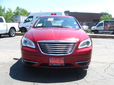 chrysler 200 2011 red sedan limited flex fuel 6 cylinders front wheel drive automatic 80301