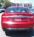 chrysler 200 2011 red sedan limited flex fuel 6 cylinders front wheel drive automatic 80301
