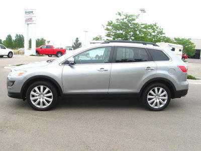 mazda cx 9 2010 light silver suv gt gasoline 6 cylinders front wheel drive automatic 80504