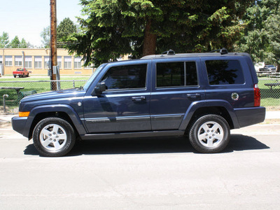 jeep commander 2008 blue suv sport flex fuel 8 cylinders 4 wheel drive automatic 80110