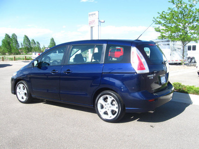 mazda mazda5 2010 dk  blue hatchback sport gasoline 4 cylinders front wheel drive automatic 80504