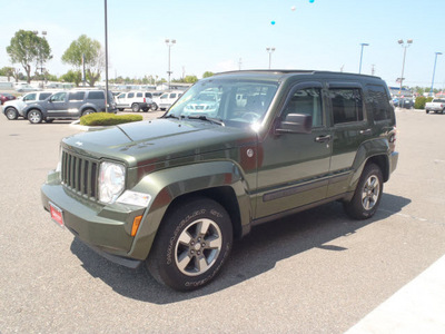 jeep liberty 2008 green suv sport gasoline 6 cylinders 4 wheel drive automatic 99301