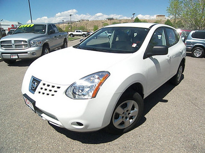 nissan rogue 2008 white suv s awd gasoline 4 cylinders all whee drive automatic 81212