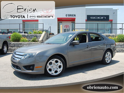 ford fusion 2010 gray se gasoline 4 cylinders front wheel drive automatic 46219