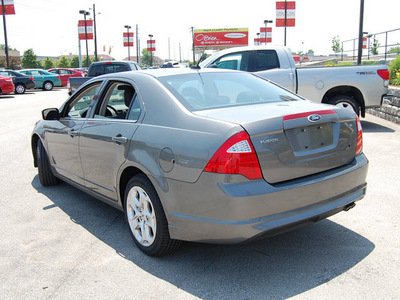 ford fusion 2010 gray se gasoline 4 cylinders front wheel drive automatic 46219