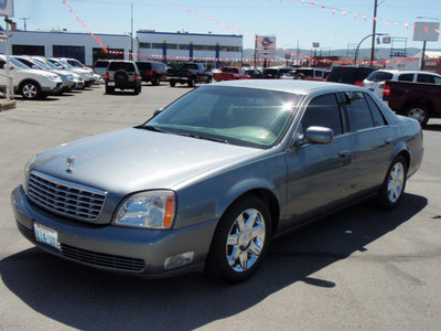 cadillac deville 2005 gray sedan gasoline 8 cylinders front wheel drive 4 speed automatic 98901