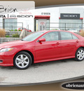 toyota camry 2009 red sedan se gasoline 6 cylinders front wheel drive shiftable automatic 46219