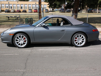 porsche 911 2004 gray carrera gasoline 6 cylinders 6 speed manual 80110