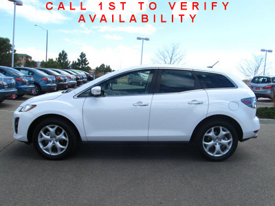 mazda cx 7 2011 white s grand touring gasoline 4 cylinders all whee drive automatic 80504