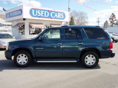 cadillac escalade 2006 teal suv gasoline 8 cylinders all whee drive 4 speed automatic 98901