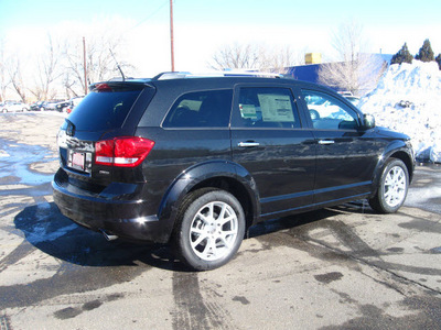 dodge journey 2011 black crew flex fuel 6 cylinders all whee drive automatic 80301
