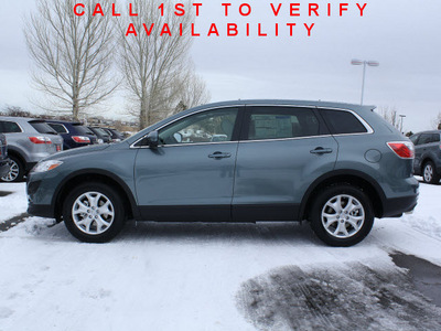 mazda cx 9 2011 gray touring gasoline 6 cylinders all whee drive automatic 80504