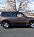 toyota land cruiser 2000 brown suv rear diff locker gasoline v8 4 wheel drive automatic with overdrive 80012