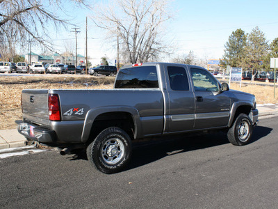 chevrolet silverado 2500hd 2006 gray 6 0 4x4 auto gasoline 8 cylinders 4 wheel drive automatic 80012