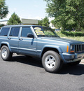jeep cherokee 1999 blue suv limited leather gasoline 6 cylinders rear wheel drive automatic with overdrive 80012