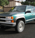 chevrolet suburban 1997 green suv 454 4x4 gasoline v8 4 wheel drive automatic with overdrive 80012