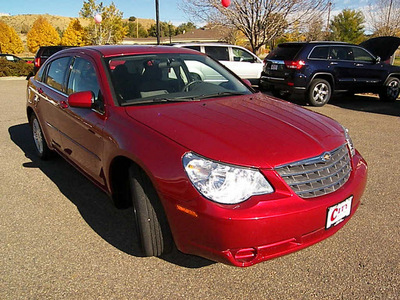 chrysler sebring 2007 red sedan touring gasoline 4 cylinders front wheel drive automatic 81212
