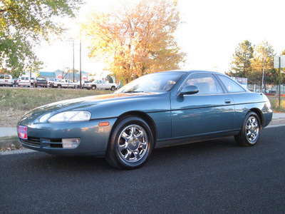 lexus sc 400 1995 blue coupe v8 leather gasoline v8 dohc rear wheel drive automatic with overdrive 80012