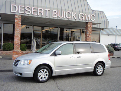 chrysler town and country 2010 silver van touring gasoline 6 cylinders front wheel drive automatic 99336
