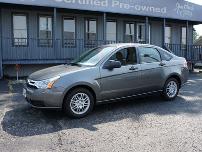 ford focus 2011 gray sedan se gasoline 4 cylinders front wheel drive automatic 47172