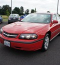 chevrolet impala 2005 red sedan gasoline 6 cylinders front wheel drive automatic 98371
