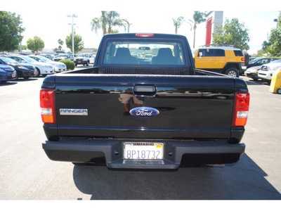 ford ranger 2008 black pickup truck xlt gasoline 6 cylinders 2 wheel drive automatic 91761